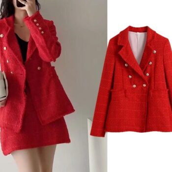Blazer con doble botonadura 1