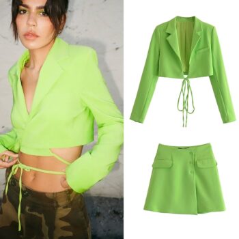 Twin Set - Chaqueta corta y falda 1