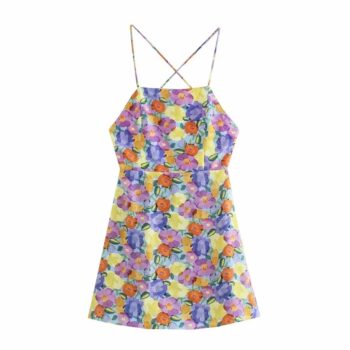 Vestido de tirantes y espalda descubierta 2