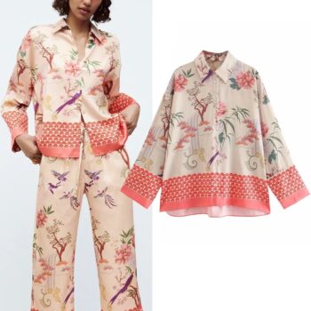 Twin Set - Camisa y pantalón con estampado 1