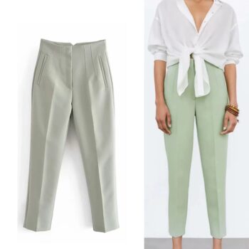 Pantalon cintura alta 1