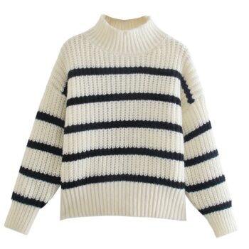 Jersey a rayas para mujer 2