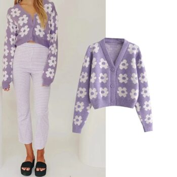 Chaqueta de punto con botones 1