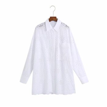 Camisa larga bordada 2