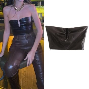 Top de cuero 1