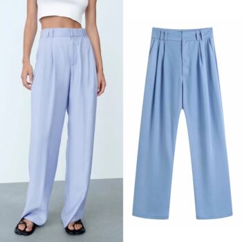 Pantalones de tiro alto 1