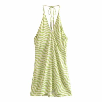 Vestido cuello halter 2