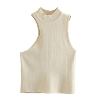 Top asimétrico con cuello 2