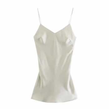 Vestido lencero de satén 3