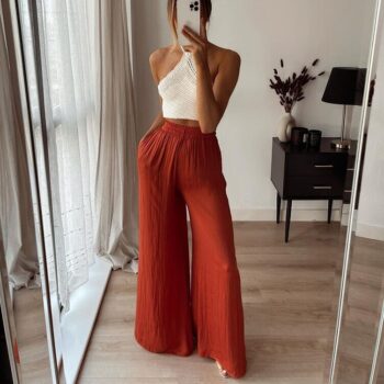 Pantalón de pierna ancha 1