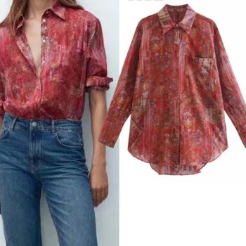 Blusa con botones 1