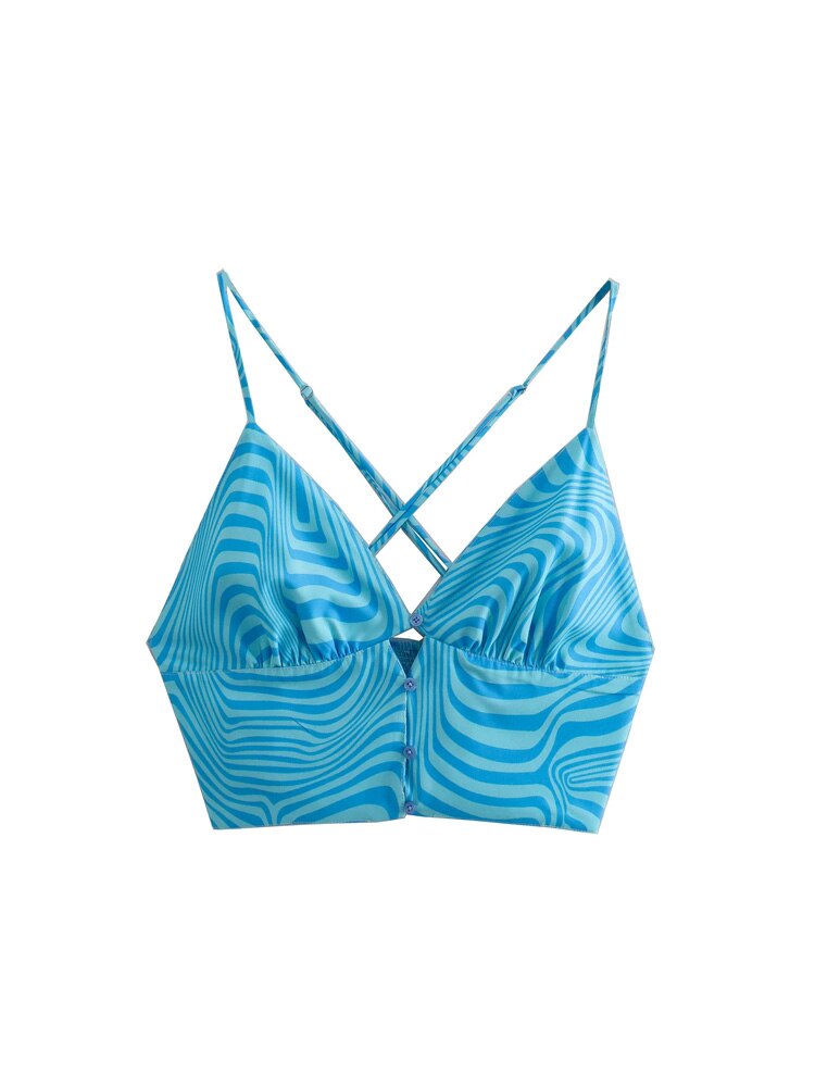 Top crop satinado 7 Top crop satinado 7