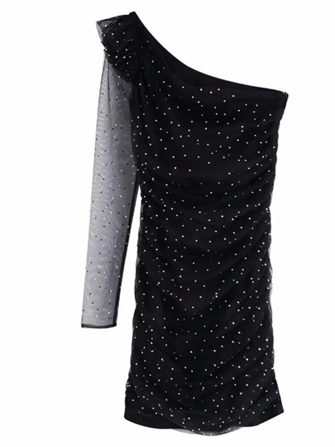 Vestido asimetrico joya 2